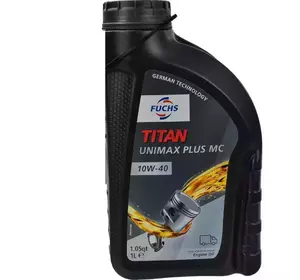 Моторна олива напівсинтетична Fuchs Titan Unimax Plus 10W-40 MC 1л  безкоштовна доставка по Україні