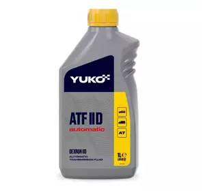Трансмісійна олива  YUKO ATF IID 1л безкоштовна доставка по Україні