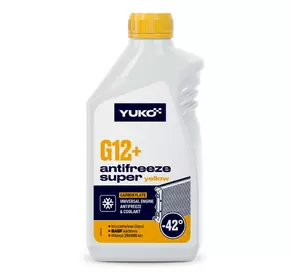 Антифриз  Antifreeze-40 (G12+, жовтий)  1кг YUKO
