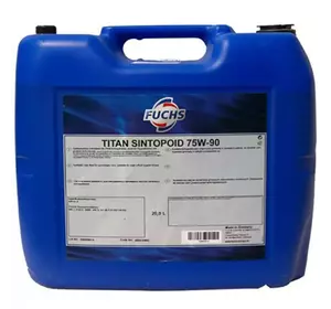 Трансмісійна олива Fuchs Titan Sintopoid 75W-90 20л (GL-5) безкоштовна доставка по Україні