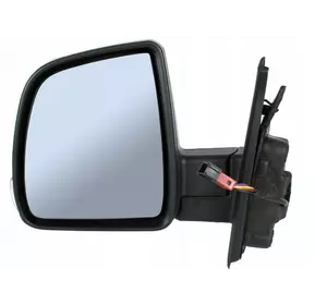 Зовнішнє дзеркало ліве електричне 6 pin підігрів 735497891 Fiat Doblo Opel Combo 2010-2014 р.в. замінник по якості порівняний з оригіналом. НОВЕ