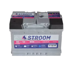 Акумулятор  STROOM  SILVER  85Ah 850 А 12V (L4)права клема  Польща