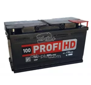 Автомобільний акумулятор SADA 100Аз PROFI HD евро SMF 12В 100 Ah 900A Автомобільний акумулятор SADA 100Аз PROFI HD евро SMF 12В 100 Ah 900A