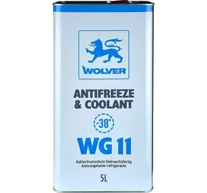 Антифриз Concentrate WG11 Blue  5л WOLVER Німеччина