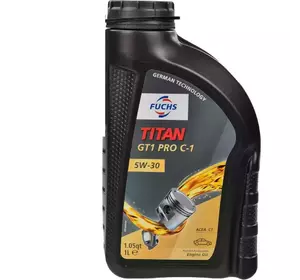 Моторна олива синтетична Fuchs Titan  GT1 Pro C-1 5W-30 1л безкоштовна доставка по Україні