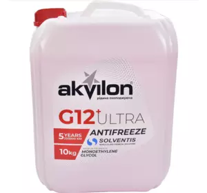 Антифриз Antifreeze -40 ULTRA G12+ (червоний) 10кг Akvilon
