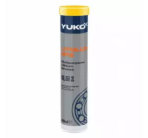 Мастило літієве YUKO Litolux EP2 0.4кг картуш безкоштовна доставка по Україні Мастило літієве YUKO Litolux EP2 0.4кг картуш безкоштовна доставка по Україні